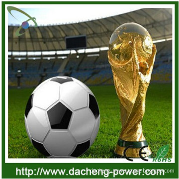 Hotely Wholesale Football USB universal power bank charger 3800mah
